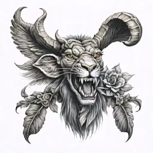 adonis dios tattoo design idea