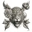 adonis dios tattoo design idea