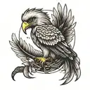 philippine eagle tattoo design idea