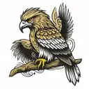 philippine eagle tattoo design idea