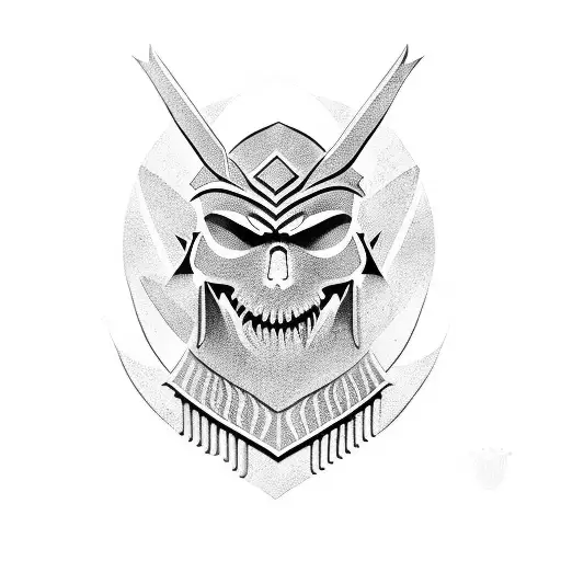 Albanian warrior tattoo design idea