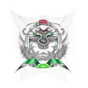 green cancer ribbon Vietnam war veteran  tattoo design idea