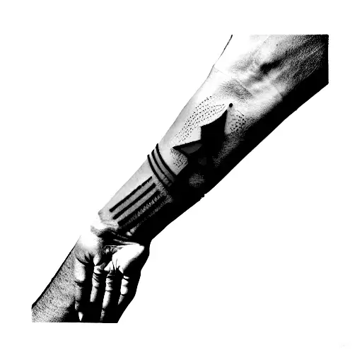 dune  arrakis on forearm tattoo design idea