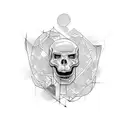 cinema tattoo design idea