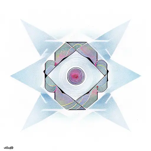 sine wave diagram tattoo design idea