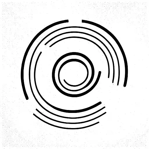 sine wave diagram tattoo design idea