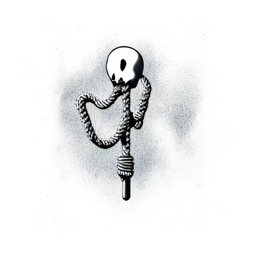 the hangman tattoo design idea