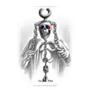 the hangman tarot tattoo design idea
