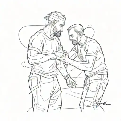 Friendship, Krav Maga, Care, 08.09. , tattoo design idea