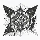 Lights will guide you home coldplay tattoo design idea