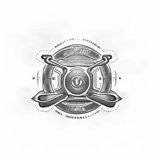 steamwhistle beer logo tattoo design idea