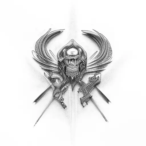 West coast rap tattoo design idea