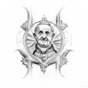 vatican tattoo design idea