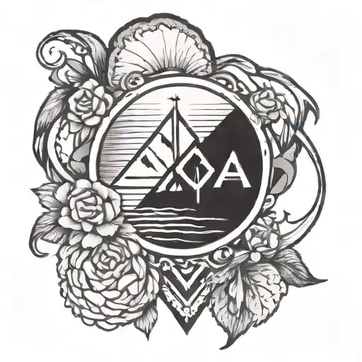 god is greater than highs and lows tattoo design idea