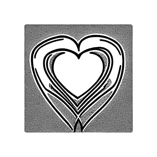 Ace of Hearts card tattoo design idea