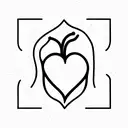 Ace of Hearts card tattoo design idea