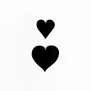 Ace of Hearts card tattoo design idea