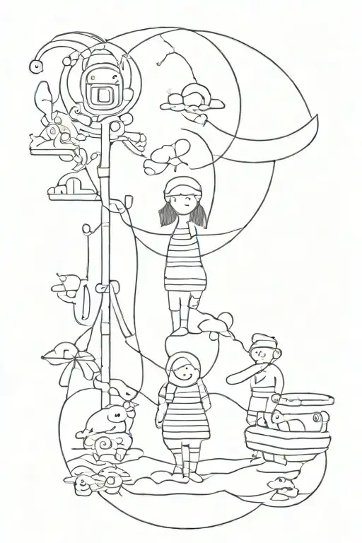 Tattoo based on Dan Willman quote paradox humour and change  tattoo design idea