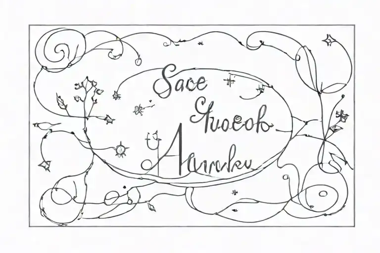 based of lyrics by gregory alan isakov tattoo design idea