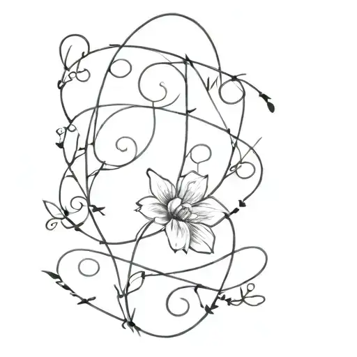 nothing ever lasts forever tattoo design idea