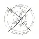 nothing ever lasts forever tattoo design idea