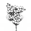 Grapes tattoo design idea