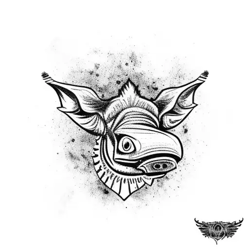 warthog, a-10 tattoo design idea
