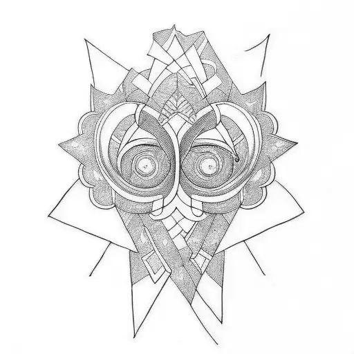 Double S tattoo design idea