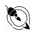 Double S tattoo design idea