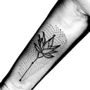 time agave tattoo design idea