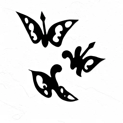 siblings tattoo for 3 girls and 2 boys tattoo design idea