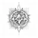 Tetragrammaton tattoo design idea