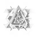 Tetragrammaton tattoo design idea