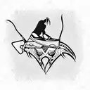 skate tattoo design idea