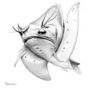 Stingrays tattoo design idea