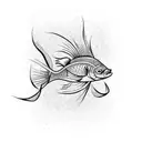 hawaain fish hook tattoo design idea