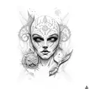 Sandman tattoo design idea