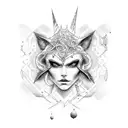 Sandman tattoo design idea