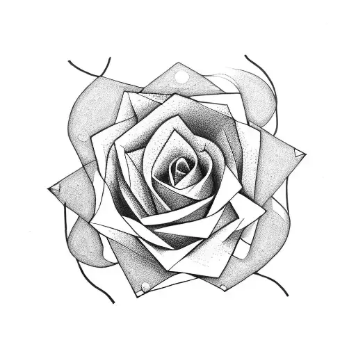 Semi-permanent Temporary Tattoo: Sketchy Rose Flower Half Sleeve Design -  Etsy
