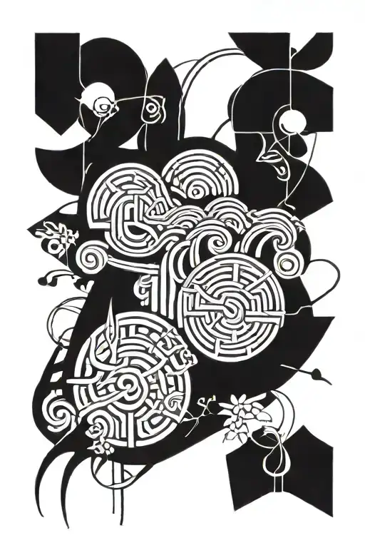 wabi sabi japanese tattoo design idea