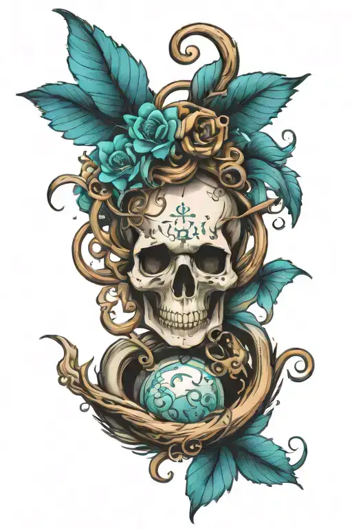 the oxygen anyma tattoo design idea