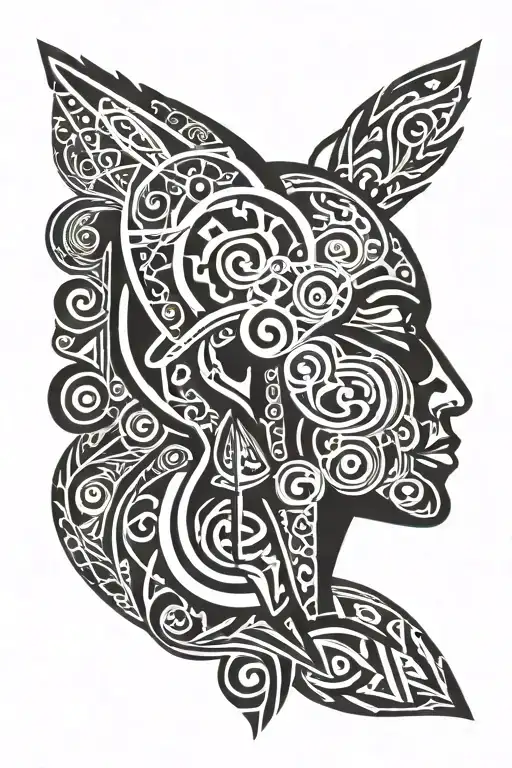 Pain of Discipline" over  "Pain of Regret tattoo design idea