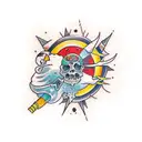 mycelium tattoo design idea