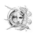 Scorpio sun, libra moon and virgo rising  tattoo design idea