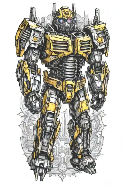 bumblebee transformer Optimus prime tatoo tattoo design idea