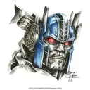 Optimus Prime Time 4 tattoo design idea
