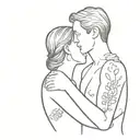 Bushel and a Peck and a Hug around the neck tattoo tattoo design idea