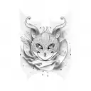 never give up quote tattoo design idea