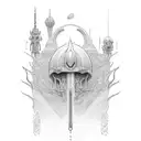 shai-hulud, dune tattoo design idea