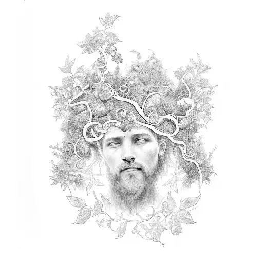 A tattoo design incorporating elements of the client's favorite Bible verse, Isaiah 41:10, with imagery of ivy vines intertwining with the date July 16, 2021, symbolizing strength and growth tattoo design idea